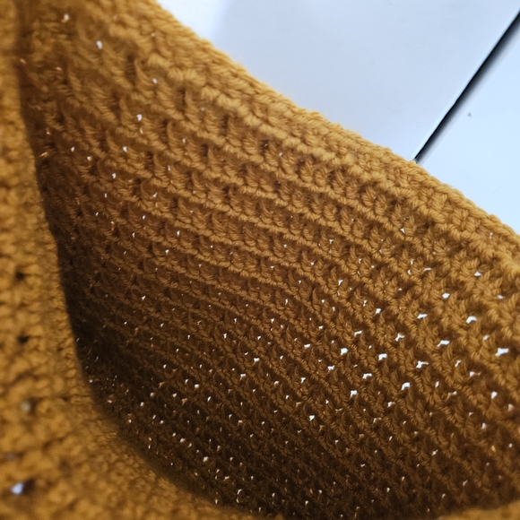 Handcrafted Waffel Crochet Bag - Picture 2 of 5